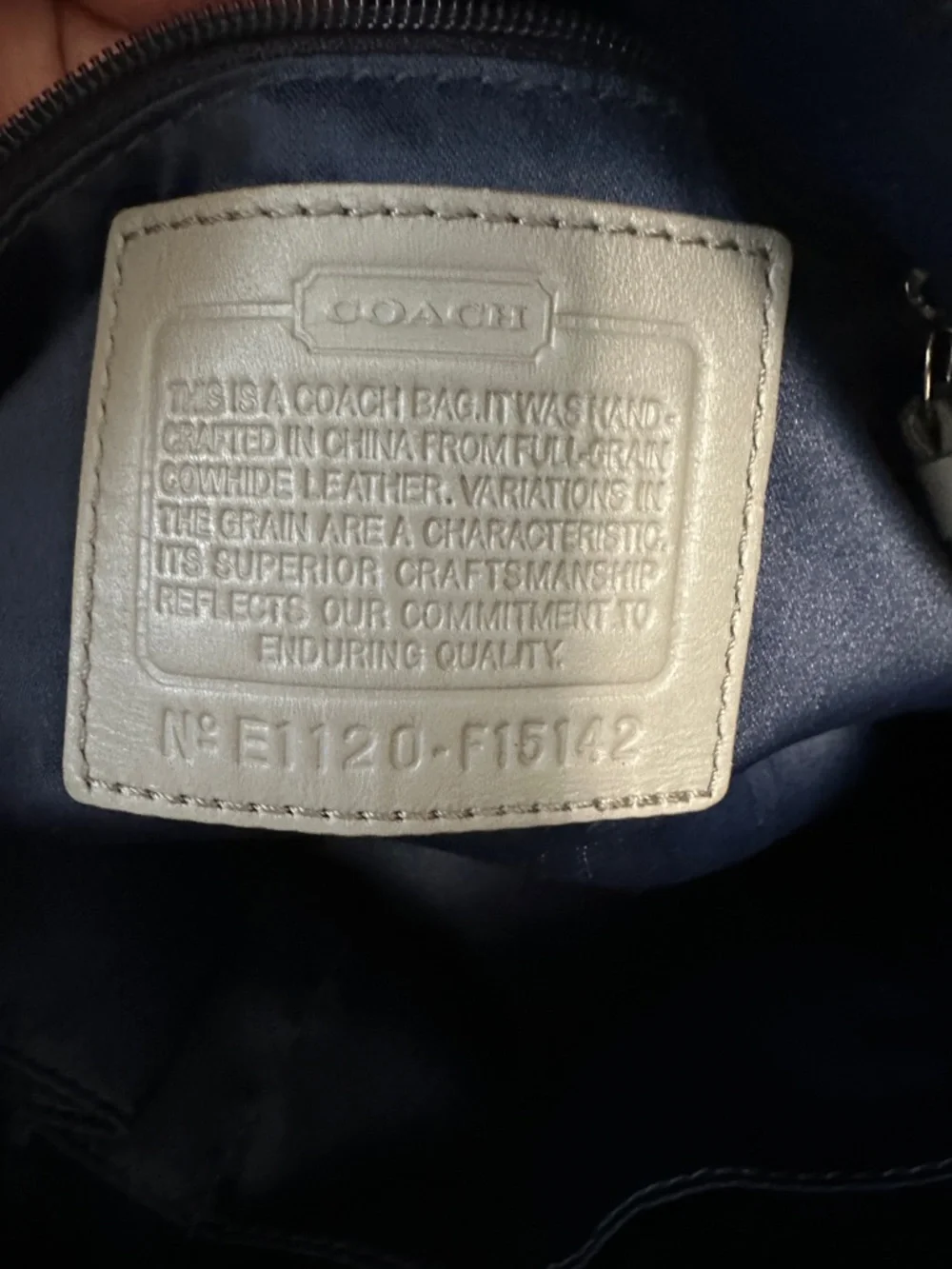 Coach Patent Signature Leather Shoulder Bag Purse